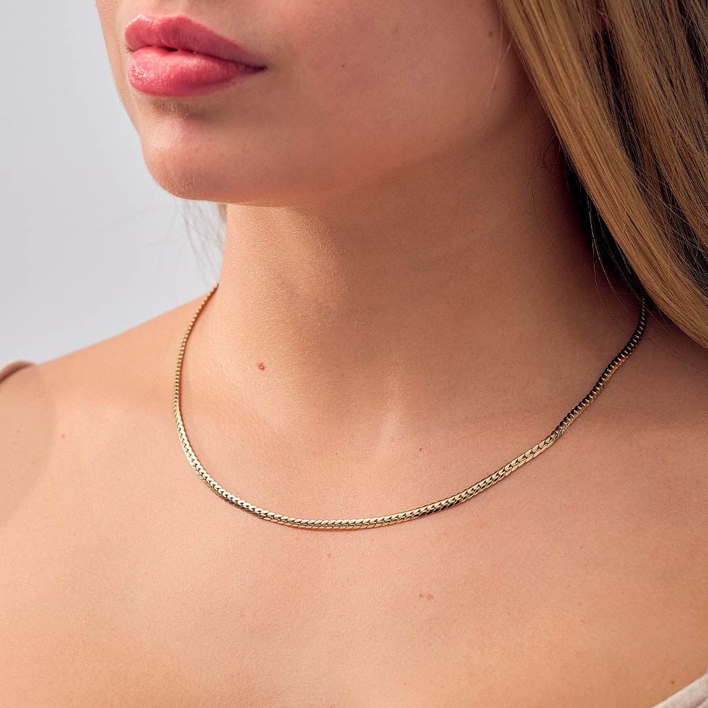 Cadena Serpiente Mujer